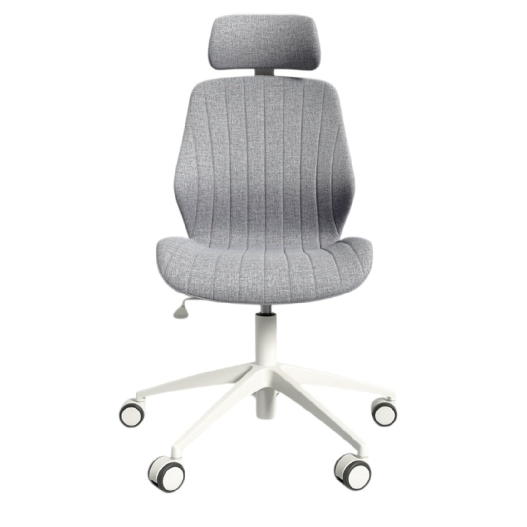 **Ergonomische Bureaustoel met Verstelbare Rugleuning en Wielen**